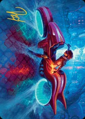 Art Series (20/54) Gold Signature - Chandra, Spark Hunter